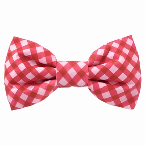 Dog and Cat Bowtie: Raspberry Gingham performance harness,agility dog vest,athletic dog gear