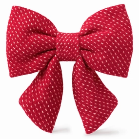 Dog and Cat Lady Bowtie: Berry Stitch Flannel performance harness,agility dog vest,athletic dog gear