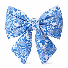 Dog and Cat Lady Bowtie: Blue Roses performance harness,agility dog vest,athletic dog gear