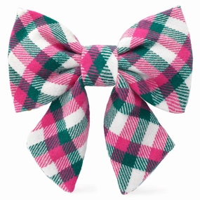 Dog and Cat Lady Bowtie: Callie Plaid Flannel performance harness,agility dog vest,athletic dog gear