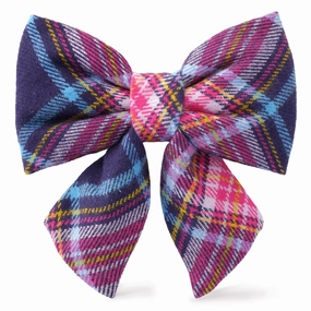 Dog and Cat Lady Bowtie: Camilla Plaid Flannel performance harness,agility dog vest,athletic dog gear