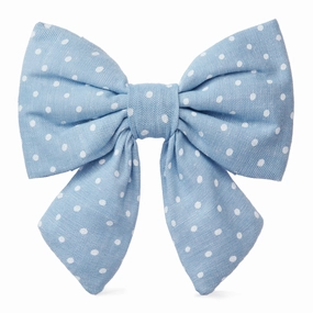 Dog and Cat Lady Bowtie: Chambray Dots performance harness,agility dog vest,athletic dog gear