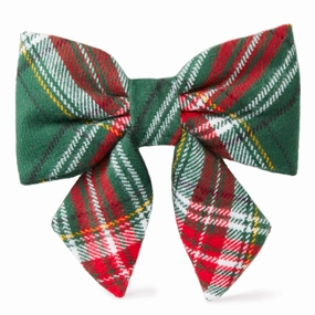 Dog and Cat Lady Bowtie: Holly Jolly Flannel performance harness,agility dog vest,athletic dog gear