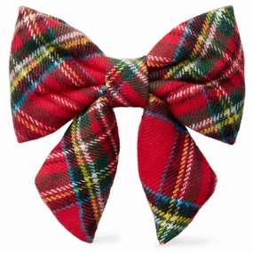 Dog and Cat Lady Bowtie: Tartan Plaid Flannel performance harness,agility dog vest,athletic dog gear
