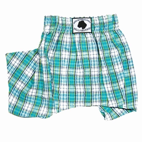 Dog Belly Band Boxers Blue Seersucker Small dog underwear,dog diaper,pet undergarments