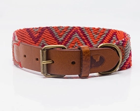 Dog Collar: Peruvian Pikes dog collar,leather dog collar,adjustable dog collar
