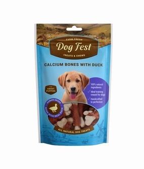 Dog Fest Dog Treats Calcium Bones with Duck meat dog treat,healthy dog snack,jerky for dogs