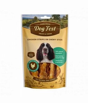 Dog Fest Dog Treats Chicken Strips on Chewy Sticks meat dog treat,healthy dog snack,jerky for dogs