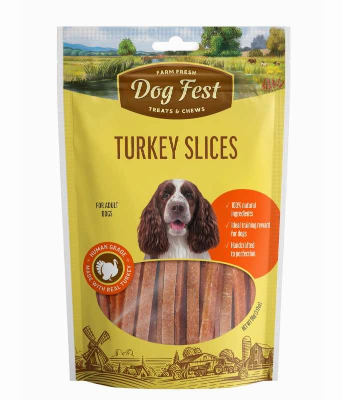 Dog Fest Turkey Slices For Adult Dogs meat dog treat,healthy dog snack,jerky for dogs
