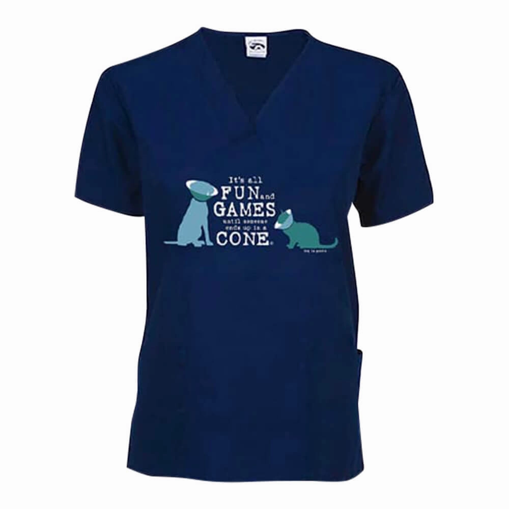 Dog is Good Scrub Tops
