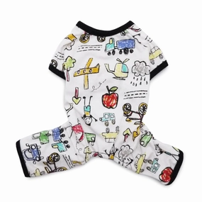 Dog Pajamas Car dog underwear,dog diaper,pet undergarments