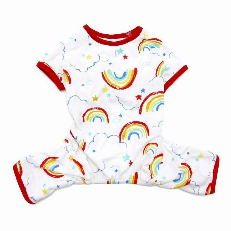 Dog Pajamas Rainbow dog underwear,dog diaper,pet undergarments