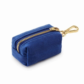 Dog Poop Bag dispenser: Ocean Waxed Canvas dog business cards,pet business supplies,doggie storefront