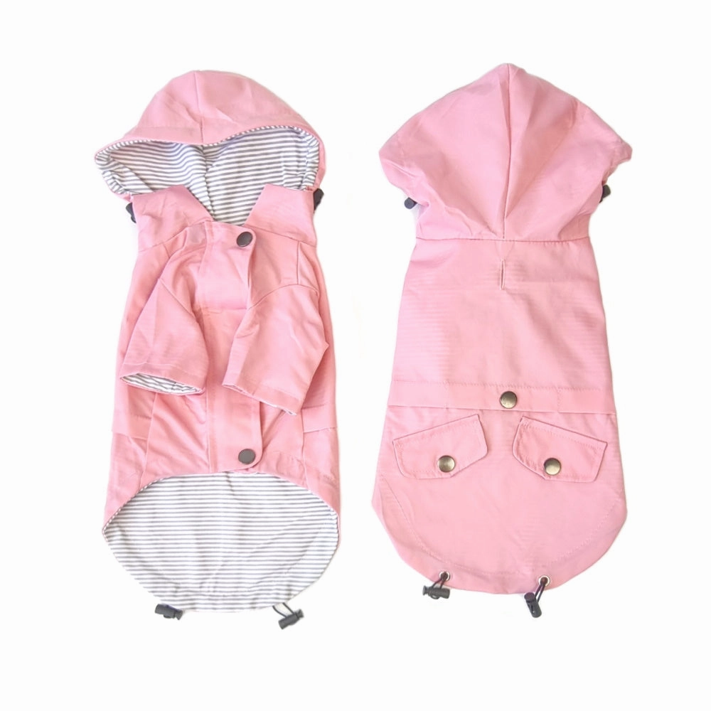 Dog Raincoat - Pink english tack set,horse saddle gear,equestrian supplies