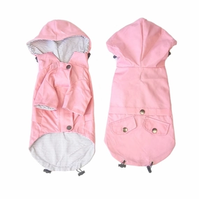 Dog Raincoat - Pink english tack set,horse saddle gear,equestrian supplies