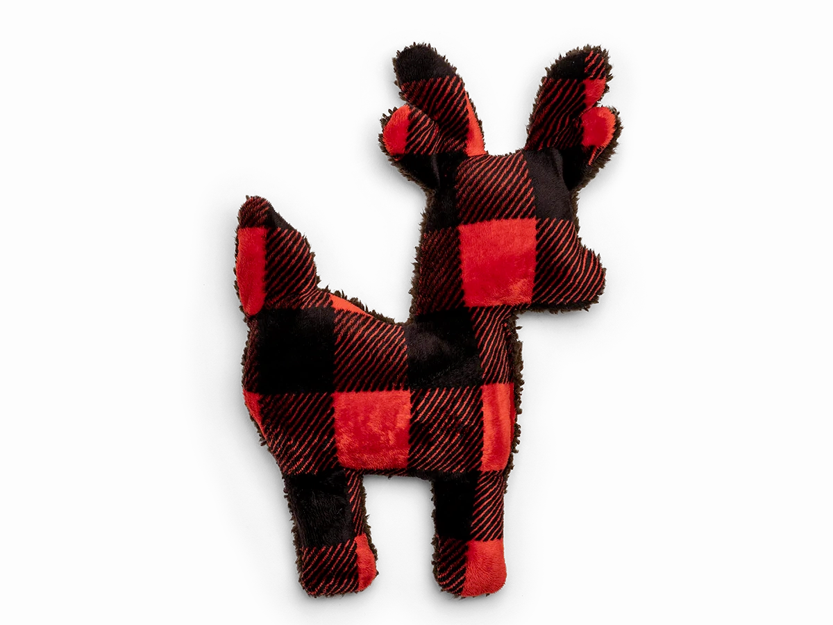 Dog Squeaky Plush Toy, Ruff-N-Tuff Reindeer wet cat food,canned cat food,gravy cat food