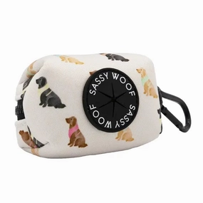 Dog Waste Bag Holder - Loyal Labradors treat storage jar,dog treat container,pet snack jar