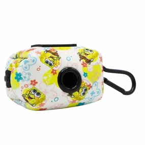 Dog Waste Bag Holder -Spongebob Squarepants Bikini Bottom treat storage jar,dog treat container,pet snack jar