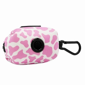 Dog Waste Bag Holder -Strawberry Milk treat storage jar,dog treat container,pet snack jar