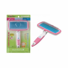 DoggyMan Easy Cleaning Soft Slicker Brush dog grooming brush,dog detangler comb,slicker brush dog