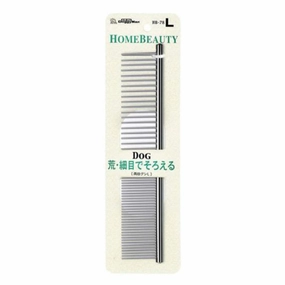 DoggyMan Home Beauty Fine & Coarse Teeth Comb L dog grooming brush,dog detangler comb,slicker brush dog