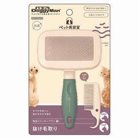 DoggyMan Pet Beauty Salon Slicker Brush For Cats & Dogs (Small) pet grooming brush,pet comb,detangling brush for pets
