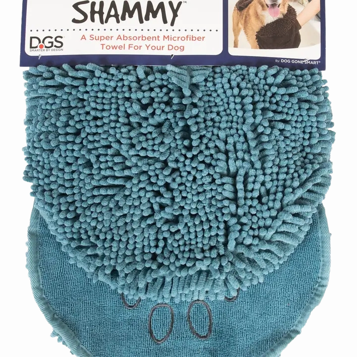 Dogs Gone Smart Dirty Dog Shammy - Pacific Blue