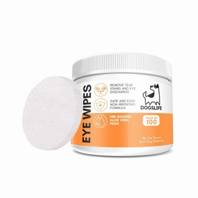 Dogslife Dog Eye Wipes 100pcs food toppers for dogs,dog gravy,dog flavor boost