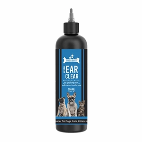 DOGZ & DUDEZ Herbal Ear Cleaner for Dogs and Cats cat odor eliminator,cat cleaner spray,cat deodorizer
