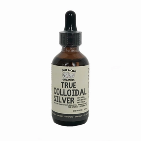 Dom & Cleo True Colloidal Silver Dropper 2oz rabbit habitat,small animal tunnel,bunny supplies