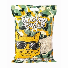 DooDoo Buster Soybean Cat Litter Set (Pellet) clumping cat litter,natural cat litter,dust free cat litter