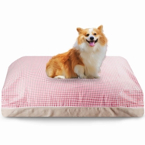 DreamCastle Cooling Natural Dog Bed (Milky Way) orthopedic dog bed,large dog bed,washable dog bed