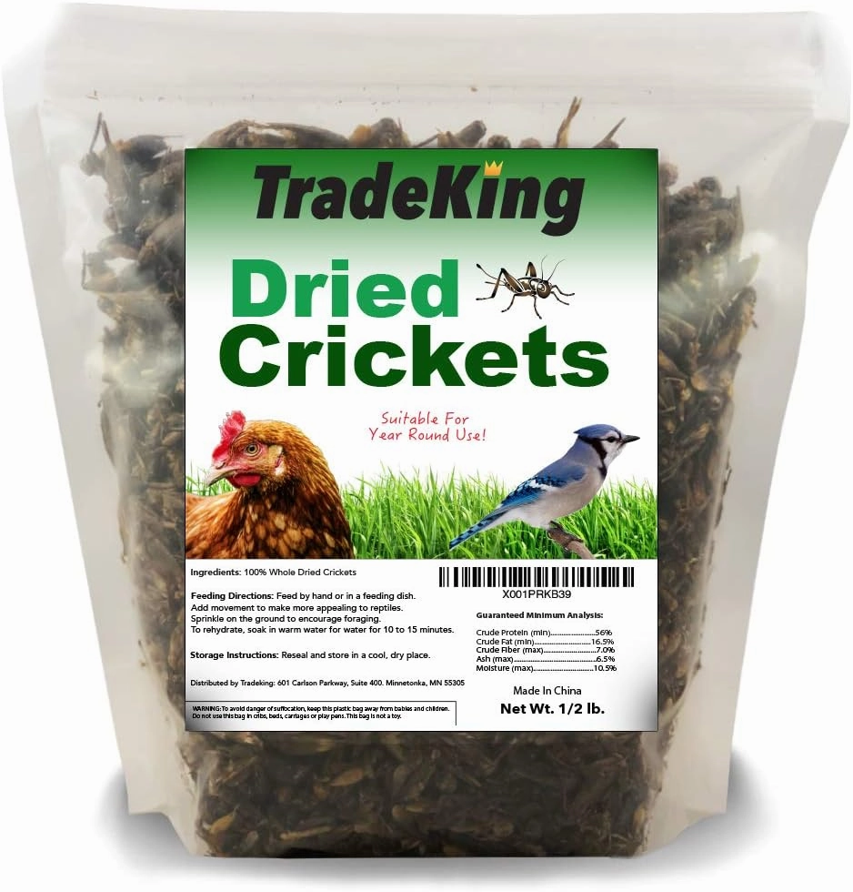 Dried Crickets, 1/2 lb soft chew treat,chewy dog snacks,tender bites for dogs