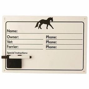 Dry-Erase Horse Nameplate Set dog plush toy,stuffed animal dog,cuddly dog toy