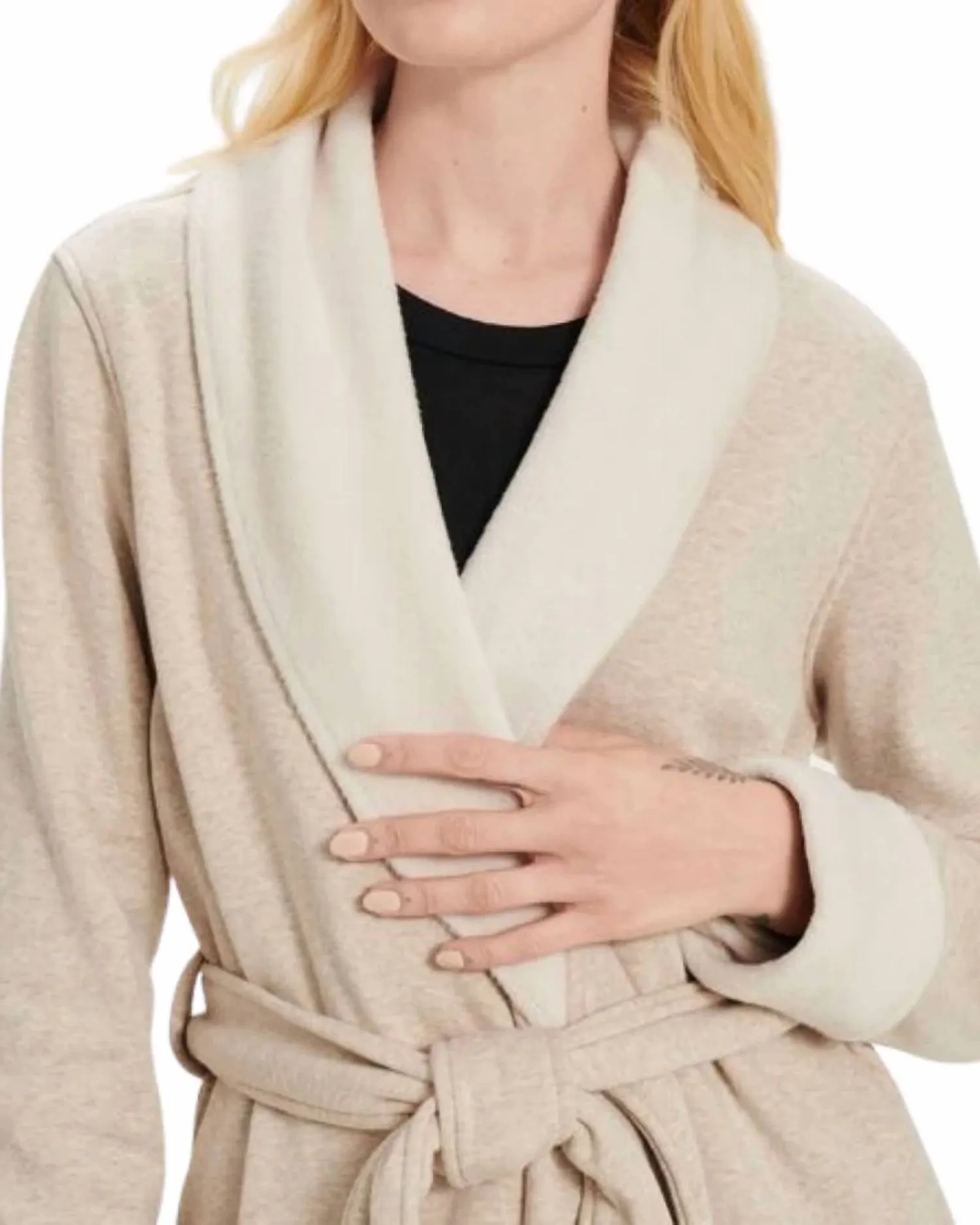 Duffield Ii Robe In Oatmeal Heather