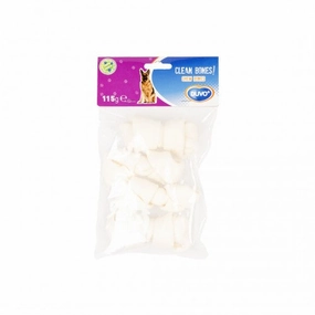 Duvo Knotted Bone 9 cm - 4pcs meat dog treat,healthy dog snack,jerky for dogs