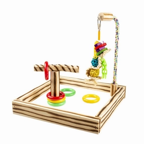 Duvo Laroy Bird Playground Kiki 35cm x 35cm x 37cm bird nesting box,bird cage accessories,bird habitat