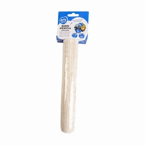 Duvo Plus Calcium Bird Perch White L 25cm x 4cm bird nesting box,bird cage accessories,bird habitat