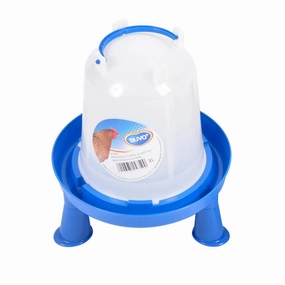 Duvo Water Silo Screw with Handle & Feet 3L bird seed mix,small bird food,parakeet pellets