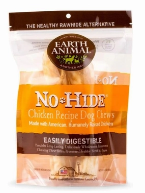 Earth Animal No-Hide Chews Packages - Chicken 7" 2pk pet id tag,personalized dog tag,engraved cat id
