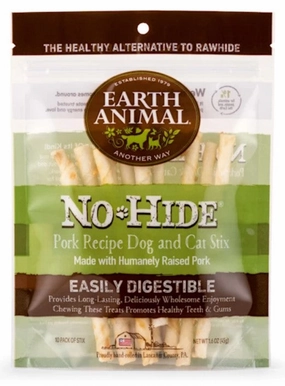 Earth Animal No-Hide Chews Packages - Pork Stix 10pk pet id tag,personalized dog tag,engraved cat id