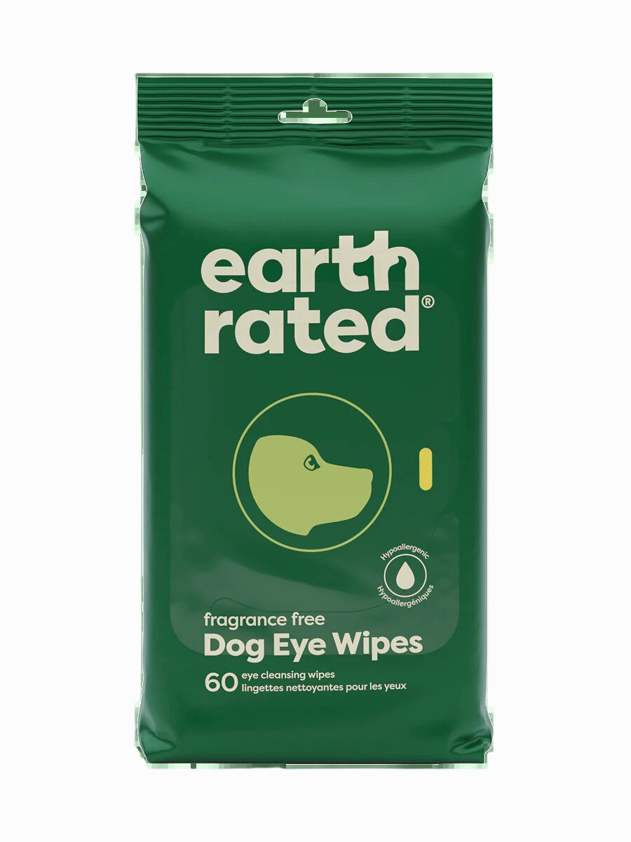 Earth Rated Eye Wipes 60ct