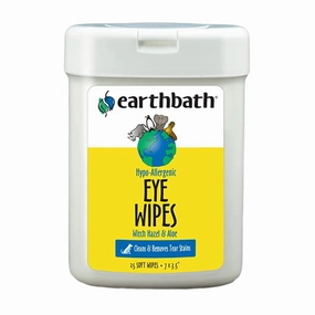 EarthBath Hypoallergenic Fragrance Free Eye Wipes for Dogs and Cats litter scoop,cat waste bags,poop disposal system