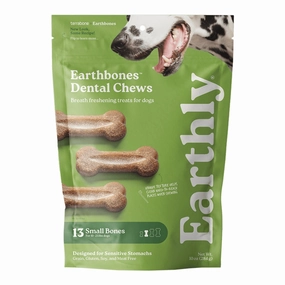 Earthly Earthbones Dental Chews - Small - 13ct pet id tag,personalized dog tag,engraved cat id