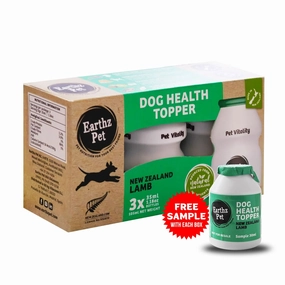 Earthz Pet New Zealand Lamb Health Topper for Dogs meat dog treat,healthy dog snack,jerky for dogs