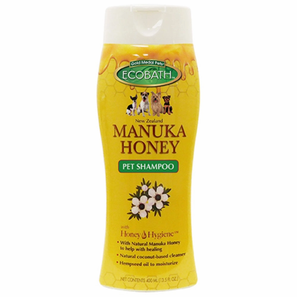 Ecobath Manuka Honey Pet Shampoo 13.5oz small pet habitat,pet cage accessories,small animal home