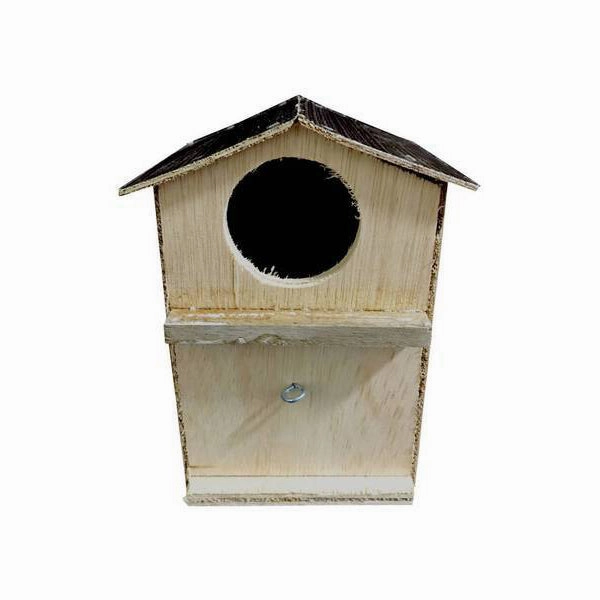 Emas 10 Bird House (10cm x 12cm x 17cm) - Small bird nesting box,bird cage accessories,bird habitat