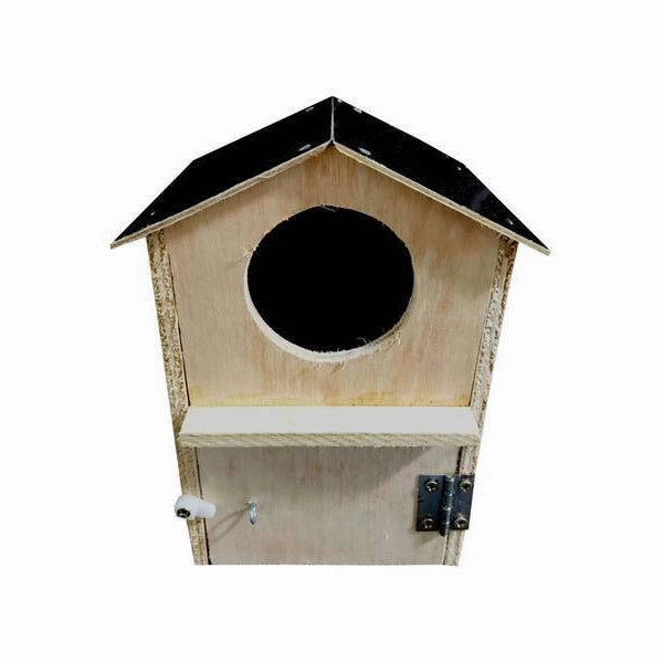 Emas 10 Bird House (13cm x 15cm x 23cm) - Medium bird nesting box,bird cage accessories,bird habitat