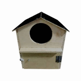 Emas 10 Bird House (20cm x 19cm x 28cm) - Large bird nesting box,bird cage accessories,bird habitat