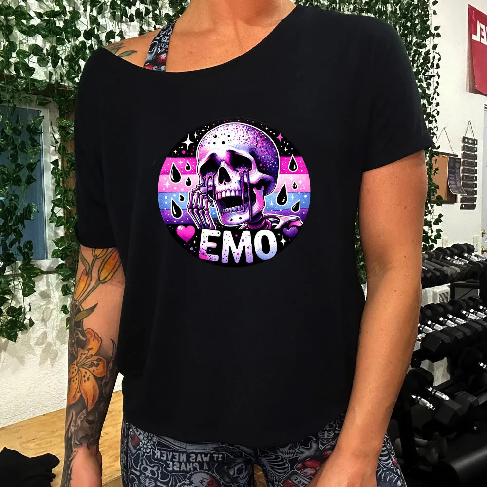 Emo Skull | Slouchy Tee